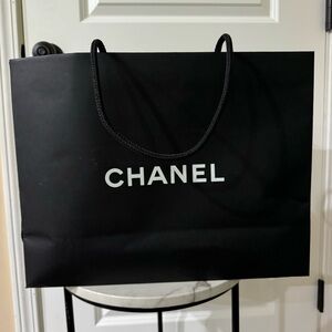 CHANEL Authentic  Paper Shopping Gift Bag